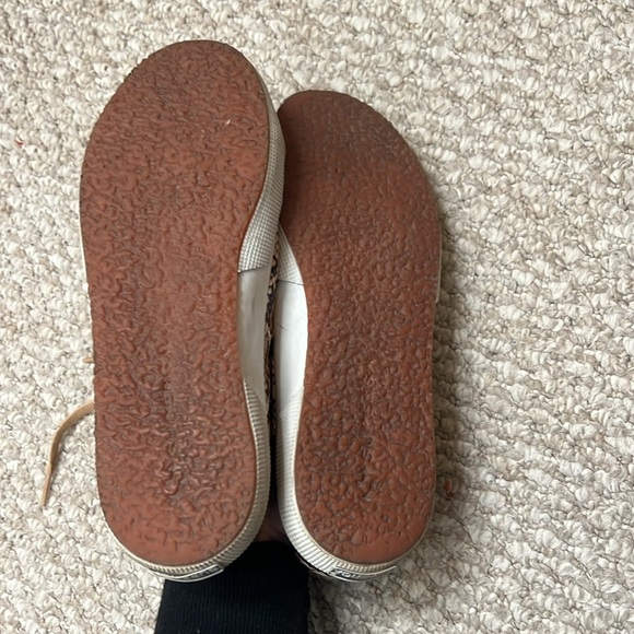 Superga Synth Python Snake Print Lace Up Sneakers in brown size 8 - Picture 9 of 9